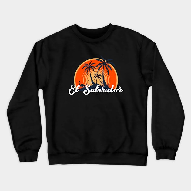 El Salvador t-shirt, Playa, las Flores, Surf City, El Sunzal, Playas, Nayik, Bukele, La Libertad, Salvadorian, Sivar, Punta Roca, SV, La Bocana, Playera, Salvadorian Pride, Surfing, Camiseta Crewneck Sweatshirt by Osmin-Laura